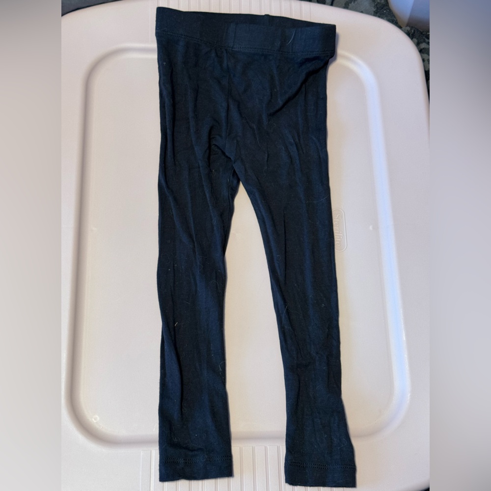 Kate Quinn Black Kids Leggings